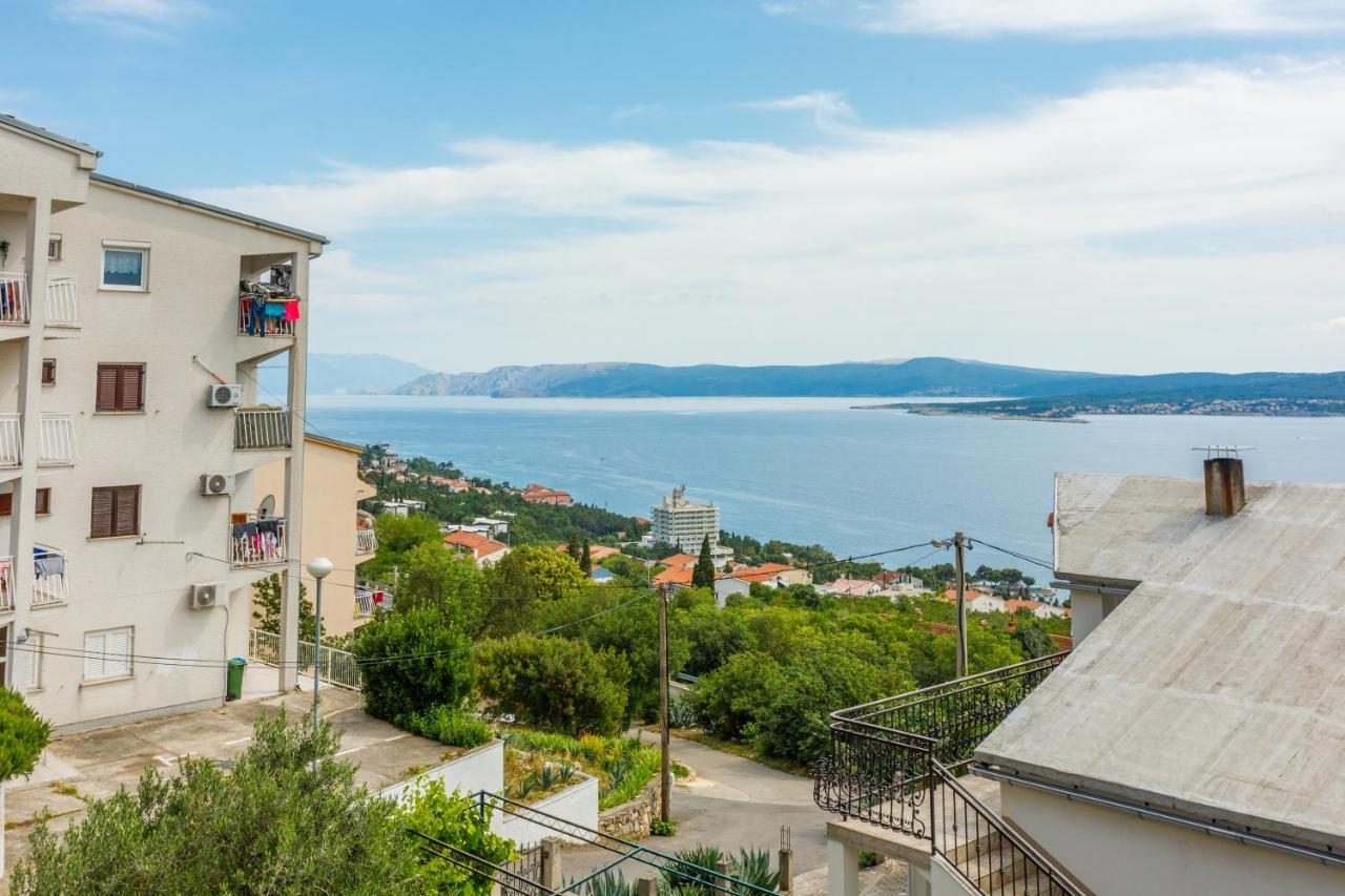 Apartmani Rino Dramalj Bagian luar foto